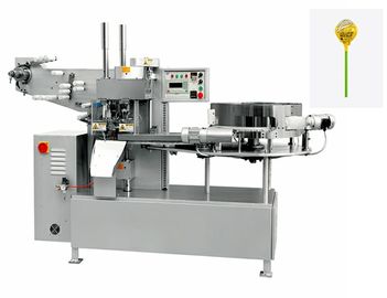 Commercial Candy Packaging Machine / Fully Automatic Round Lollipop Single Twist Packing Machine